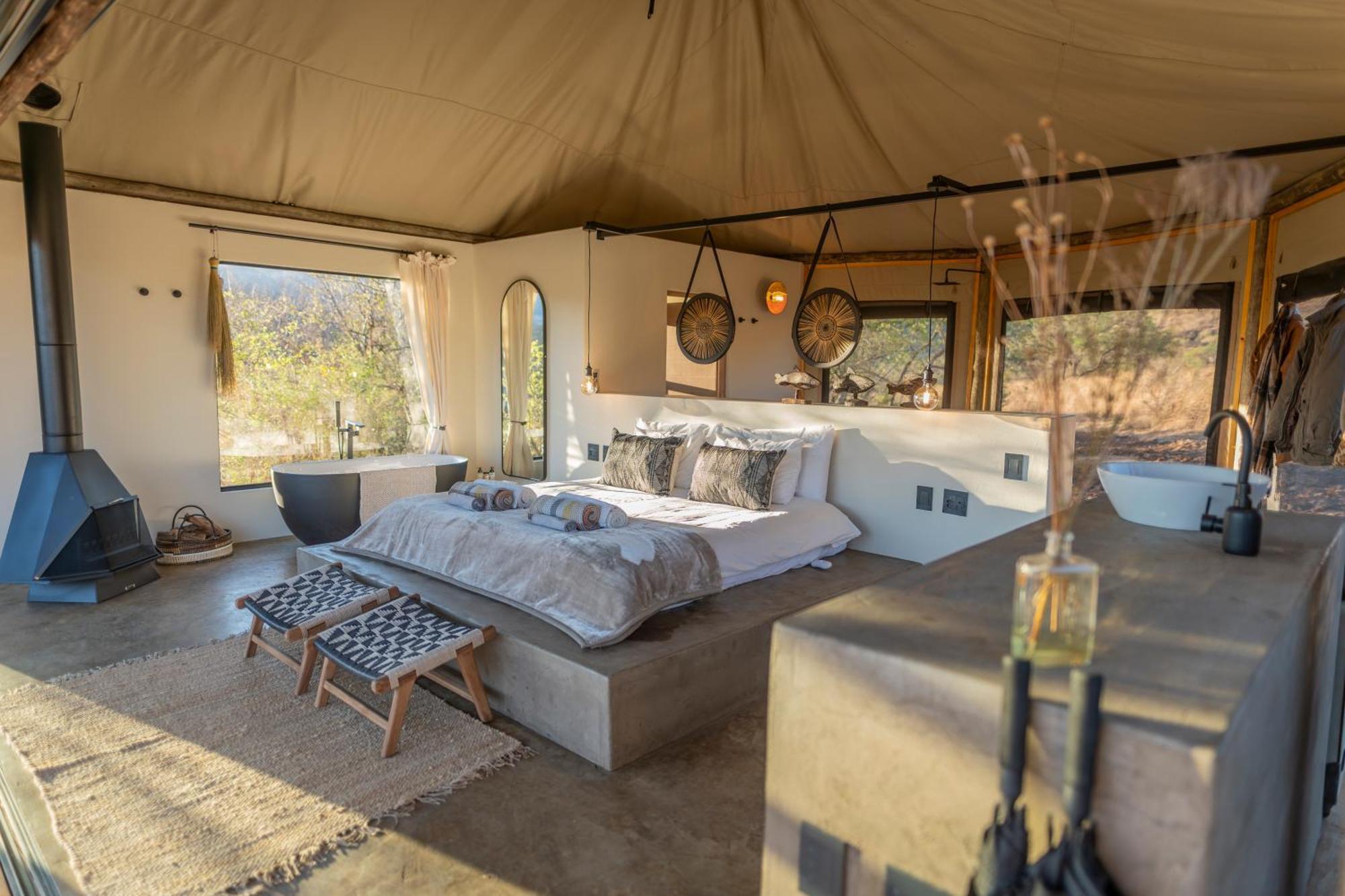 Sasi Africa Luxury Tented Bush Lodge Бергвил Екстериор снимка